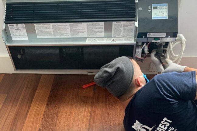 GAS PTAC installation